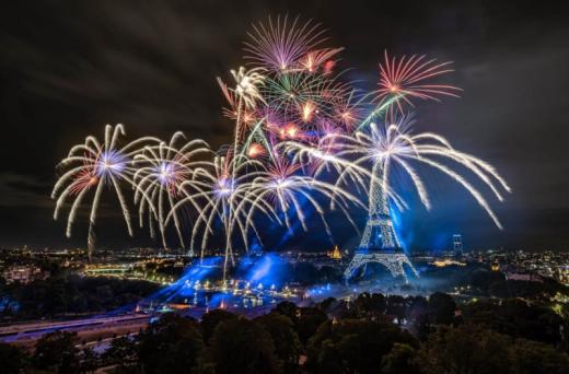 LSE - French National Day at Eiffel Tower, for Groupe F 2020