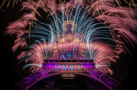 LSE - French National Day at Eiffel Tower, for Groupe F 2020