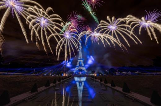 LSE - French National Day at Eiffel Tower, for Groupe F 2020