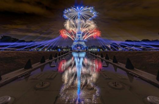 LSE - French National Day at Eiffel Tower, for Groupe F 2020