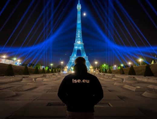 LSE - French National Day at Eiffel Tower, for Groupe F 2020
