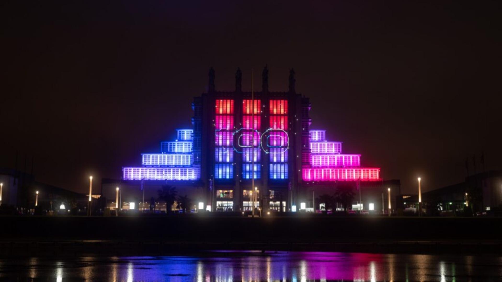 LSE - Architectural lighting Brussels Expo for Fast Forward