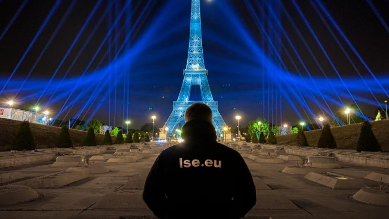 LSE - French National Day at Eiffel Tower, for Groupe F 2020